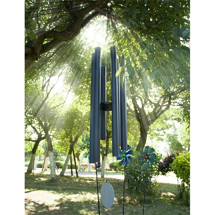 large black 66.1''western wind chimes craft supplies wind chimes garden decorative items