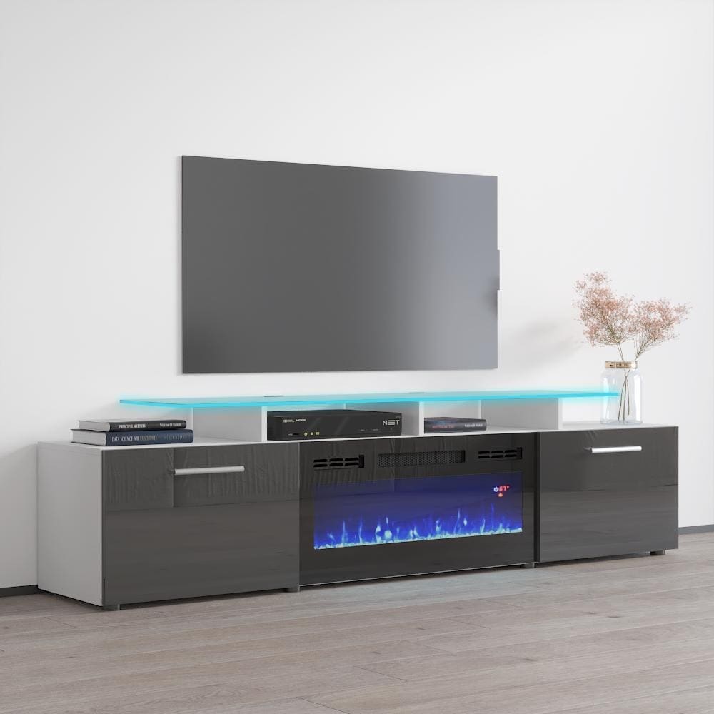 Rova EF Electric Fireplace Modern 75\