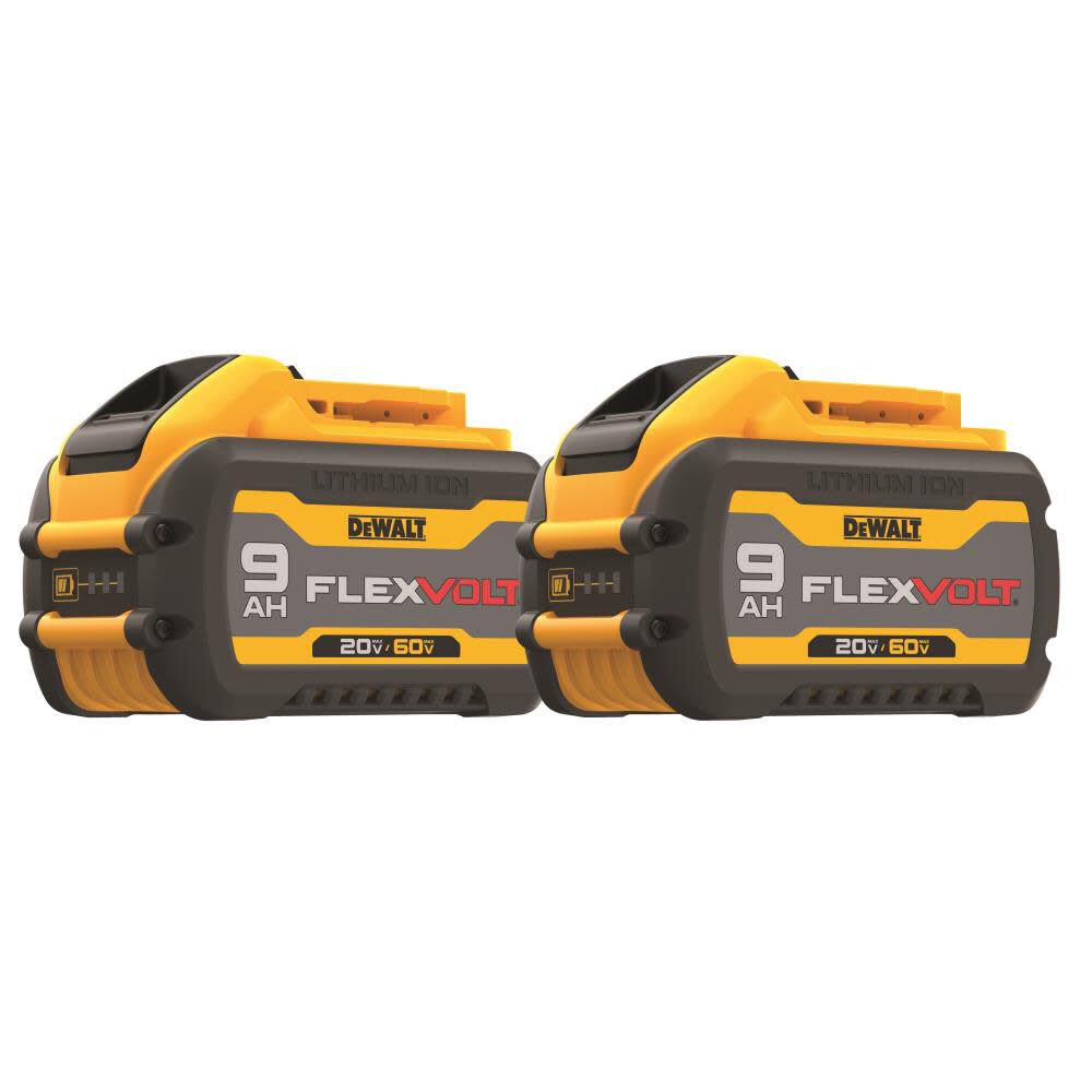 DW DCB609-2 - 20V/60V MAX FLEXVOLT 9.0AH DUAL PACK DCB609-2 from DW