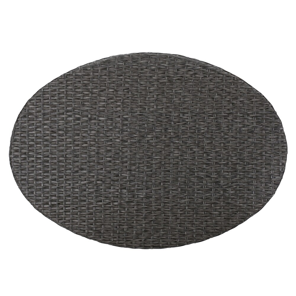 Navagio Wicker Outdoor Coffee Table by Christopher Knight Home