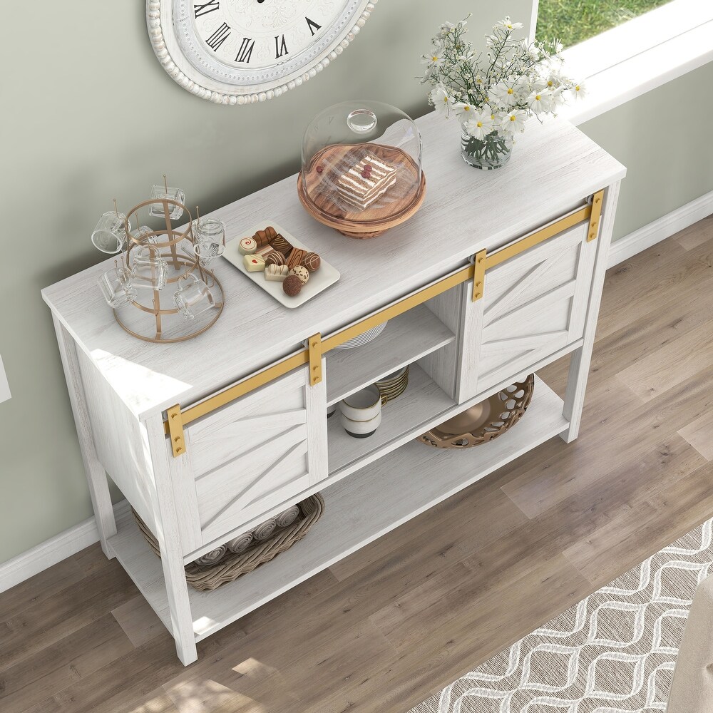 DH BASIC Modern Farmhouse White Oak 47\