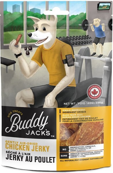 Buddy Jack's Chicken Jerky Human-Grade Dog Treats