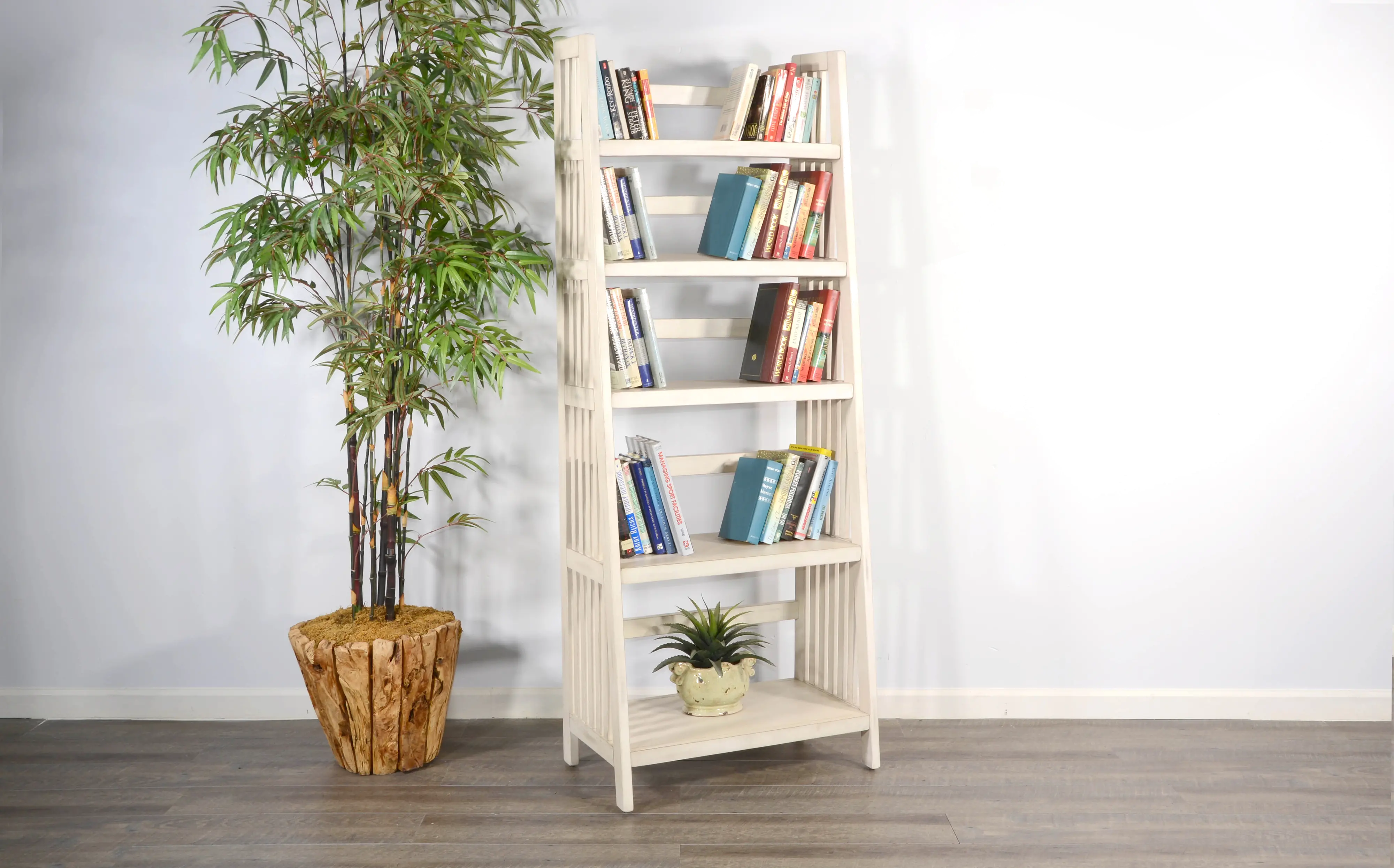 Tilton 72 Bookcase - Mountain White