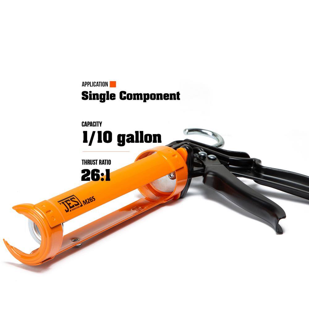 JES 10 oz. 26:1 High-Thrust Caulk Gun M26S