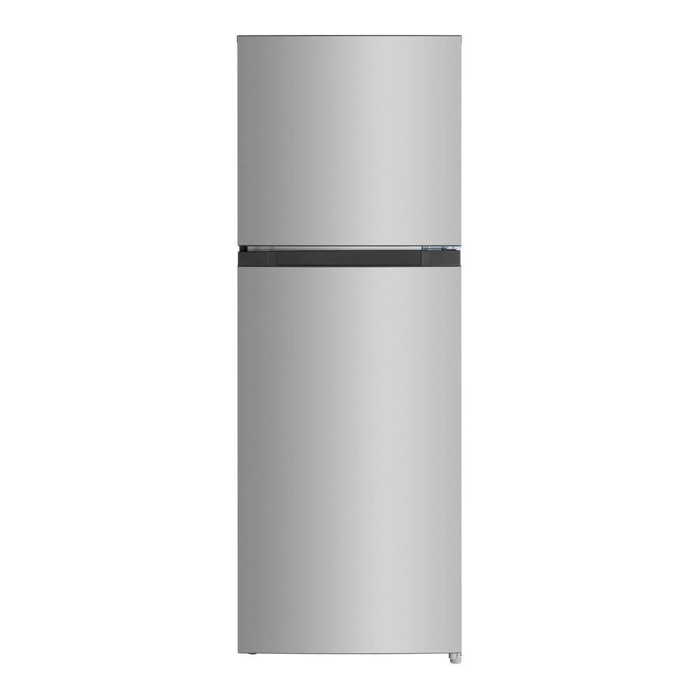 Vissani 10.1 cu. ft. Top Freezer Refrigerator in Stainless Steel Look MDTF10SS