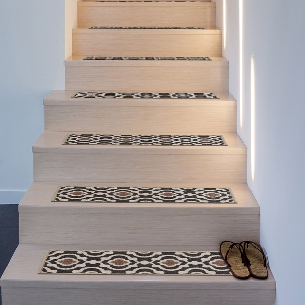 World Rug Gallery Trellis Non slip Stair Treads