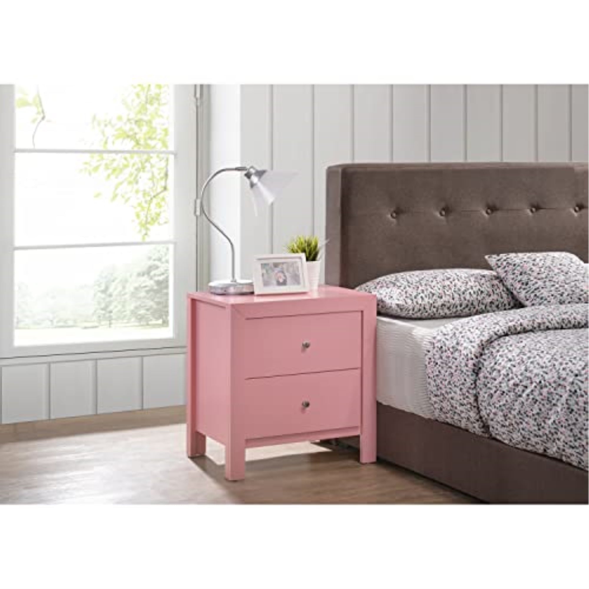 Glory Furniture Burlington G2404-N Nightstand , Pink