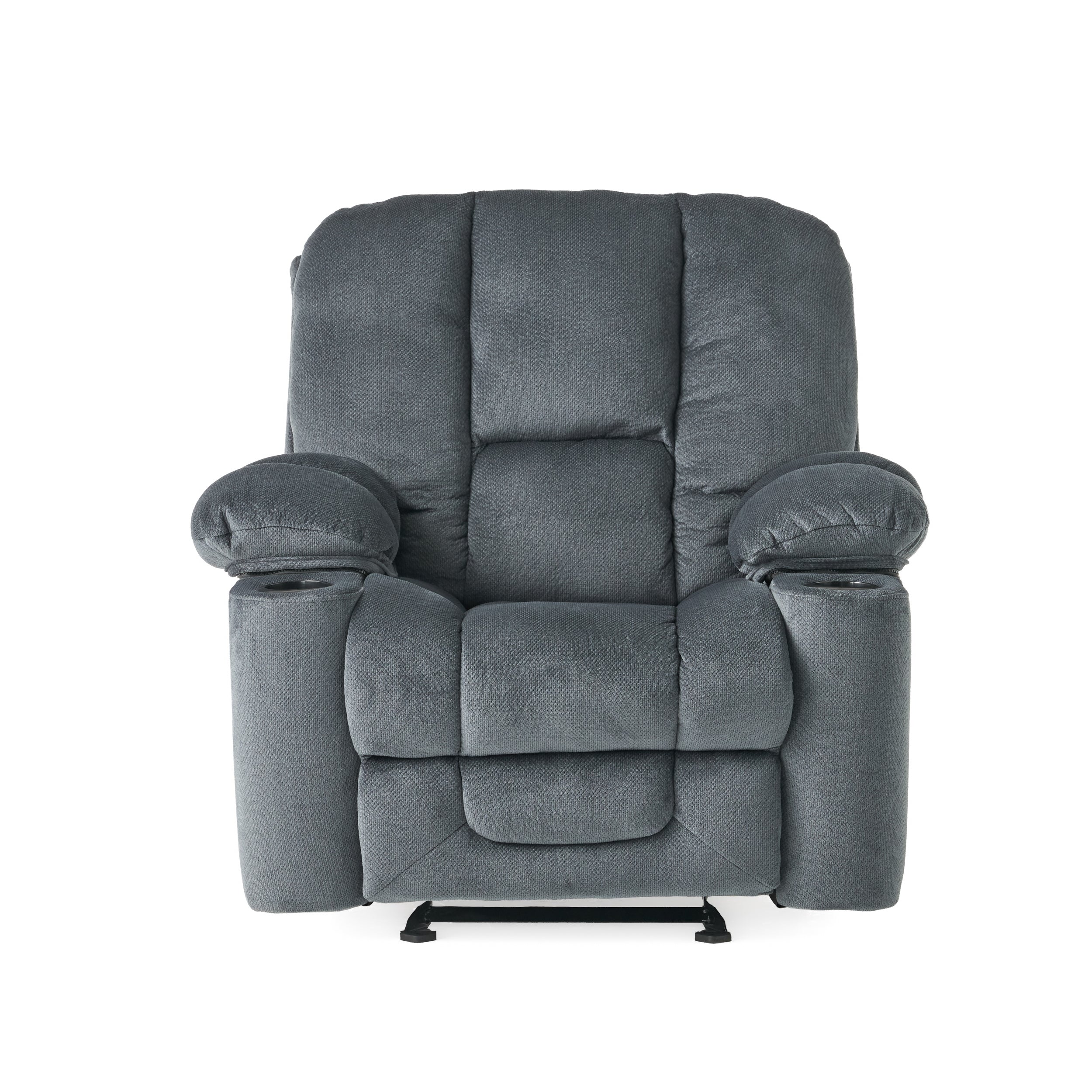 Raymond Fabric Glider Recliner Club Chair