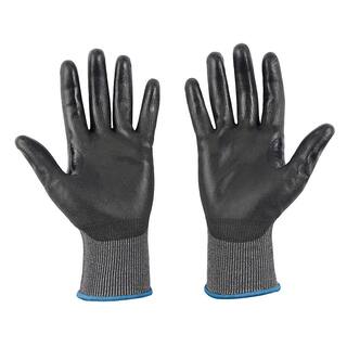 MW Large High Dexterity Cut 2 Resistant Polyurethane Dipped Work Gloves (12-Pack) 48-73-8722B