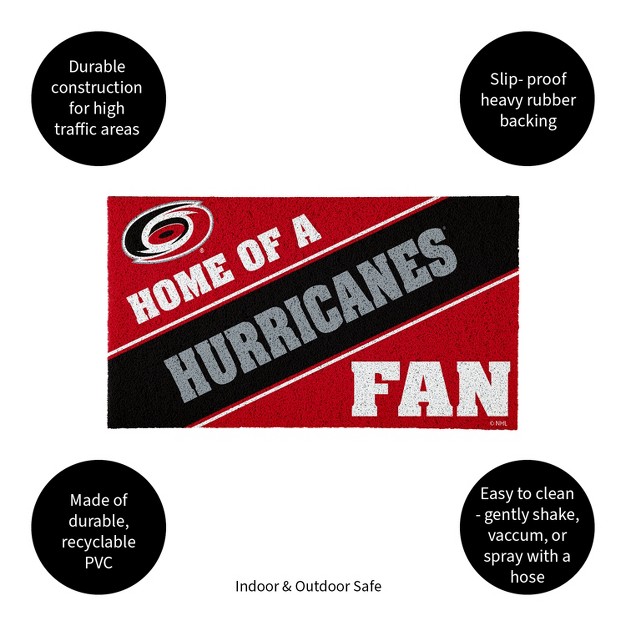 Evergreen Carolina Hurricanes Pvc Mat Color