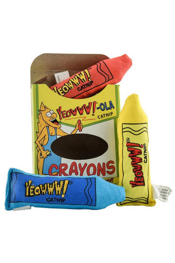 Yeowww! Crayons Catnip Cat Toy