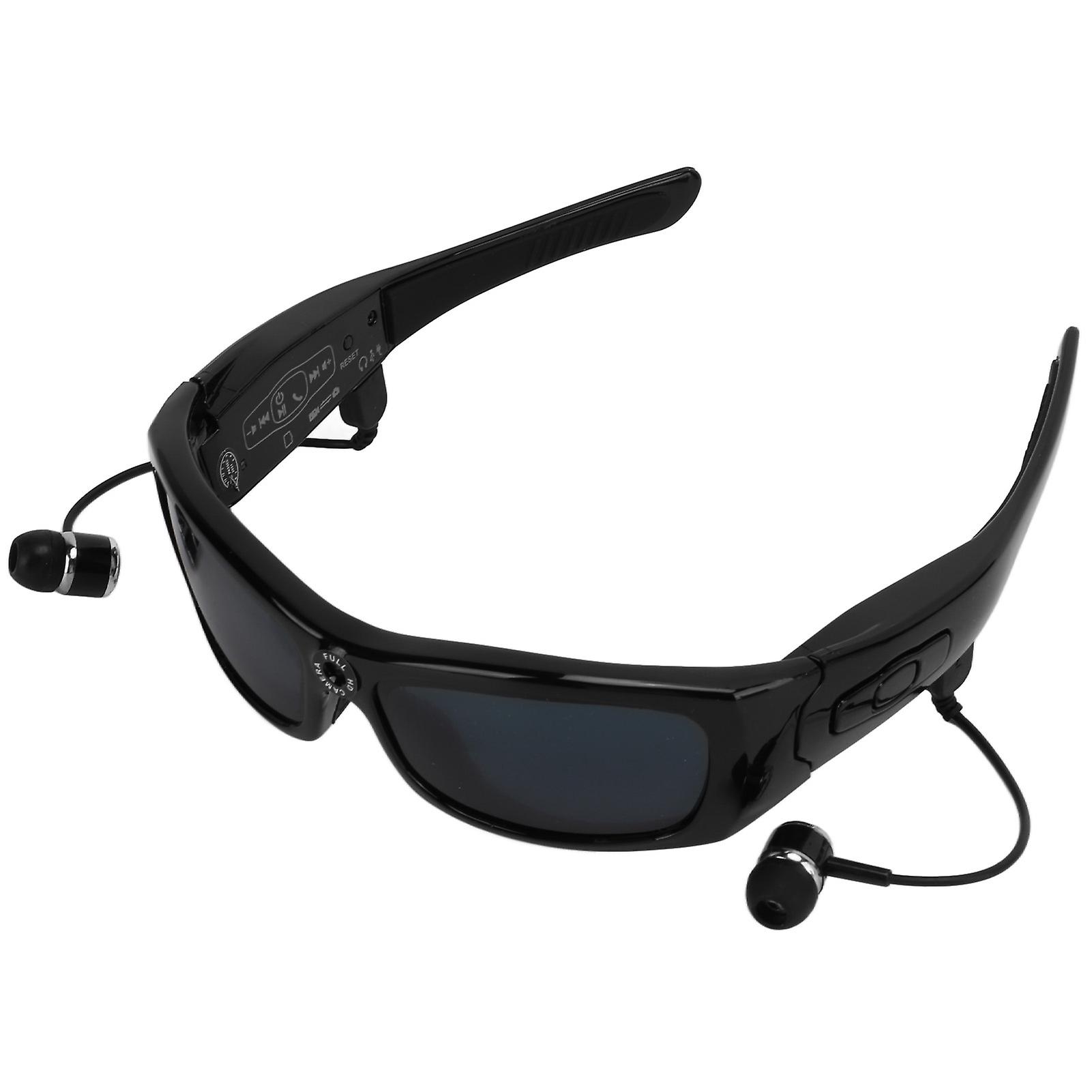 Camera Glasses 1080p Hd 4.1 Chip Pc Double Lens Wearproof Cycling Sunglasses For Outdoor Sport