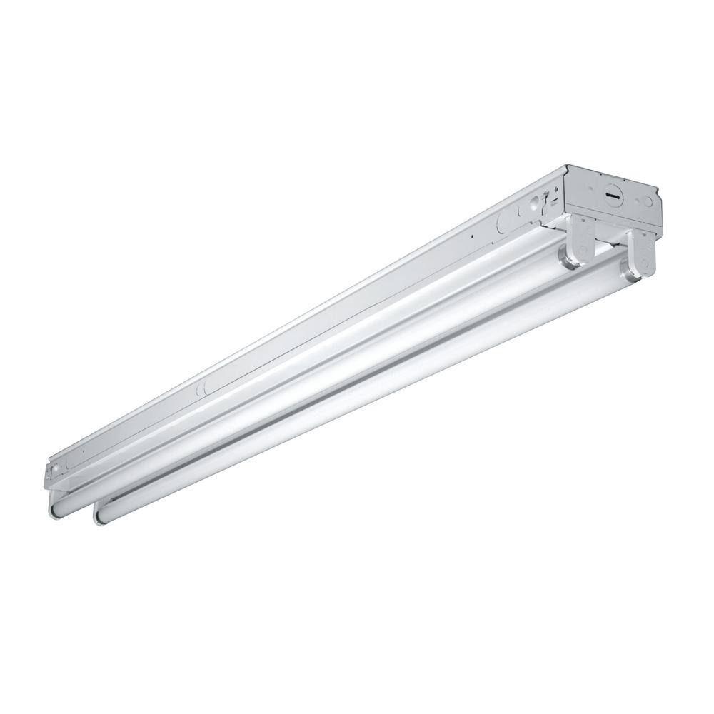 Metalux 32-Watt 2-Light White 4 ft. Fluorescent Strip Light SSF232R