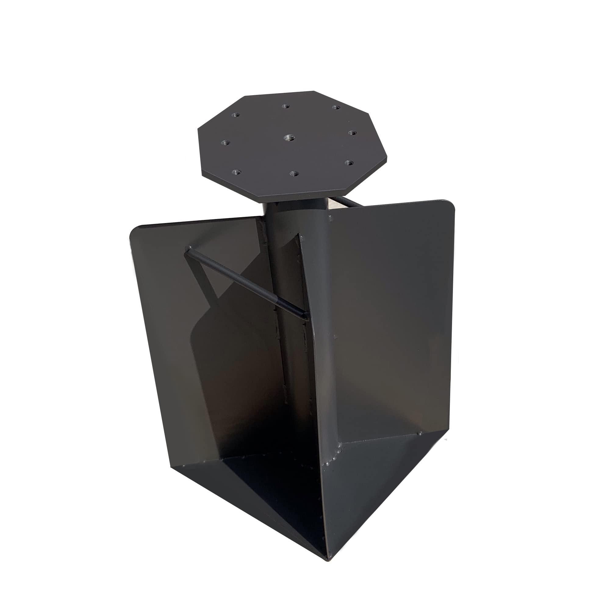OPEN BOX PURPLE LEAF Patio Umbrella Stand Outdoor Umbrella Base in Ground, ZYBASE-7