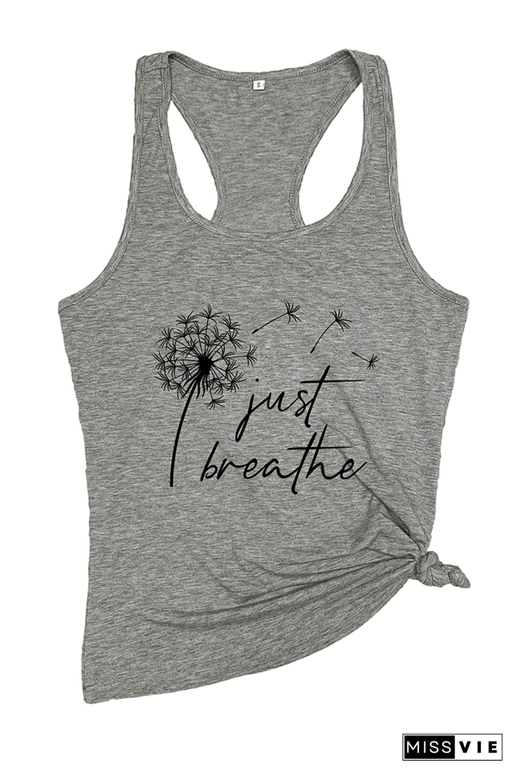 Just Breathe Dandelion, Momlife, Just Breathe, Inspirational Quotes, Mommy Quotes Tank Top Wholesale