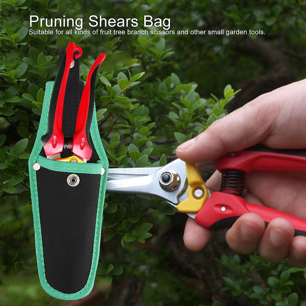 Sailcloth Sheath Tool Scissor Bag Gardening Pouch Pruning Shears Bag With Buckle