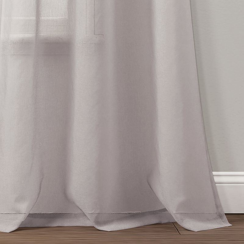 Lush Decor Umbre Fiesta Sheer Window Curtain Set