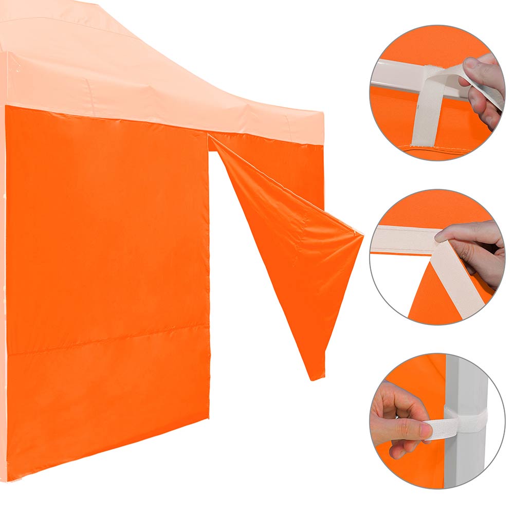 Yescom Canopy Tent Wall with Zip 15x7ft UV50+ CPAI-84