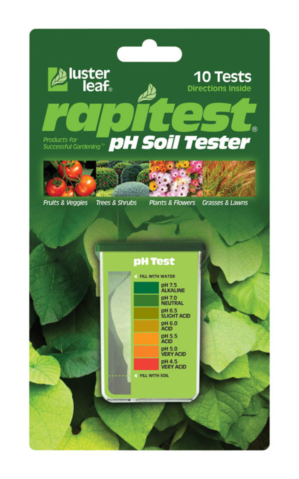 TESTER SOIL KIT PH 10-T