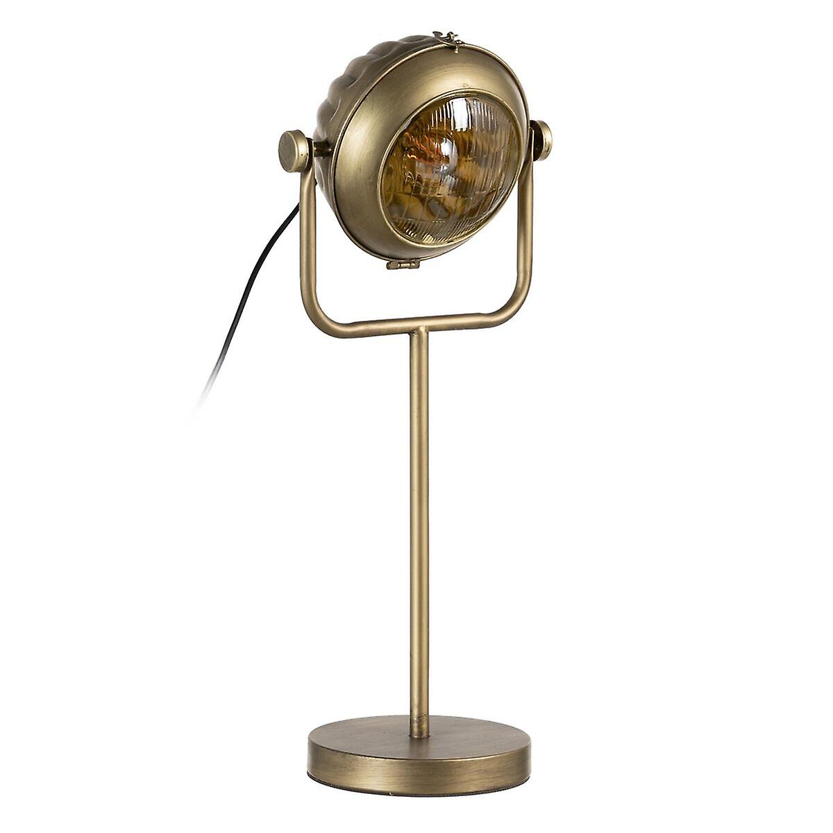 Desk lamp 18 x 18 x 60 cm Golden Metal