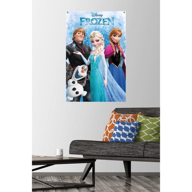 Trends International Disney Pixar Frozen Group Unframed Wall Poster Prints