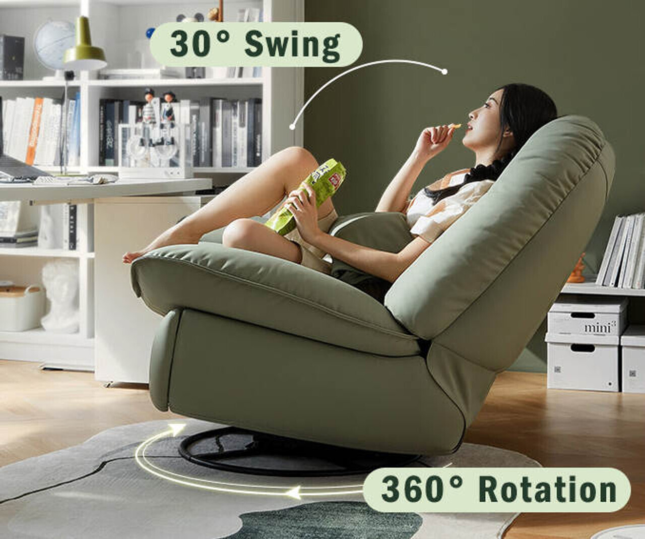 Big Promotion Only $49.99 Voice Control Smart Armchair Smart Electric Sofa Chair