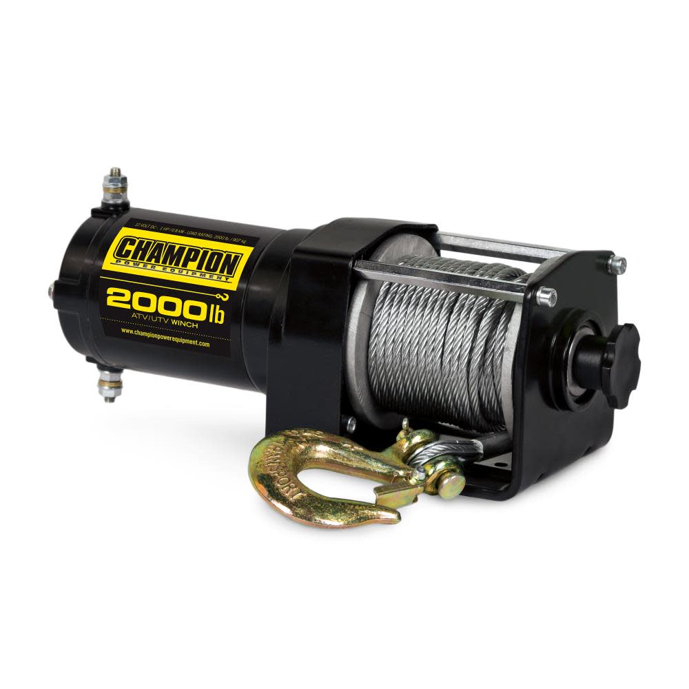 Champion 2000-lb. ATV/UTV Winch Kit ;