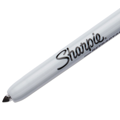 Sharpie Retractable Permanent Marker， Fine Bullet Tip， Black (32701)