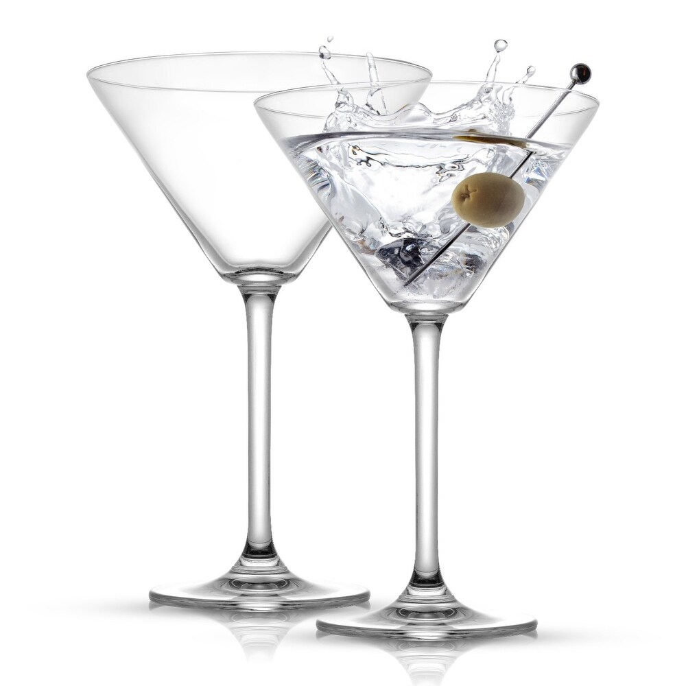 Olivia Premium Crystal Martini Glasses   9.2 oz   Set of 4   9.2 oz