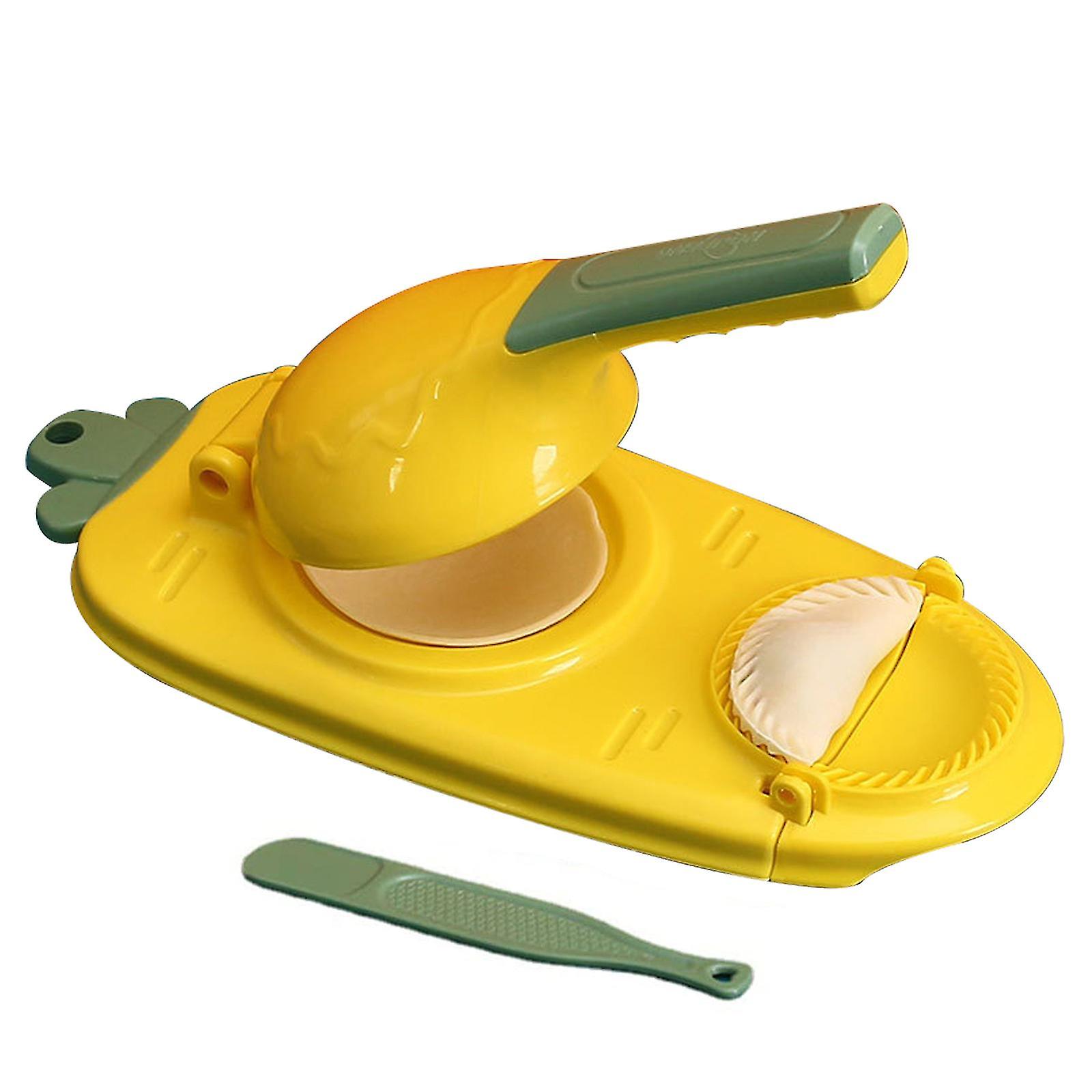 2 In 1 Dumpling Maker ，kitchen Dumpling Making Tool Baking Pastry Manual Artifact For Pressing Dumpling Skin Wrapper Mould Dough Press Maker