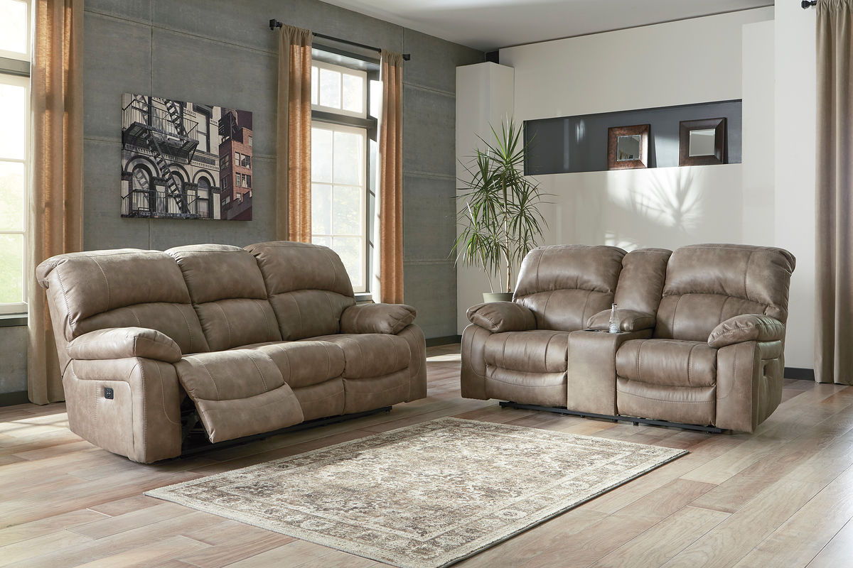 Dunwell Power Reclining Sofa and  Loveseat