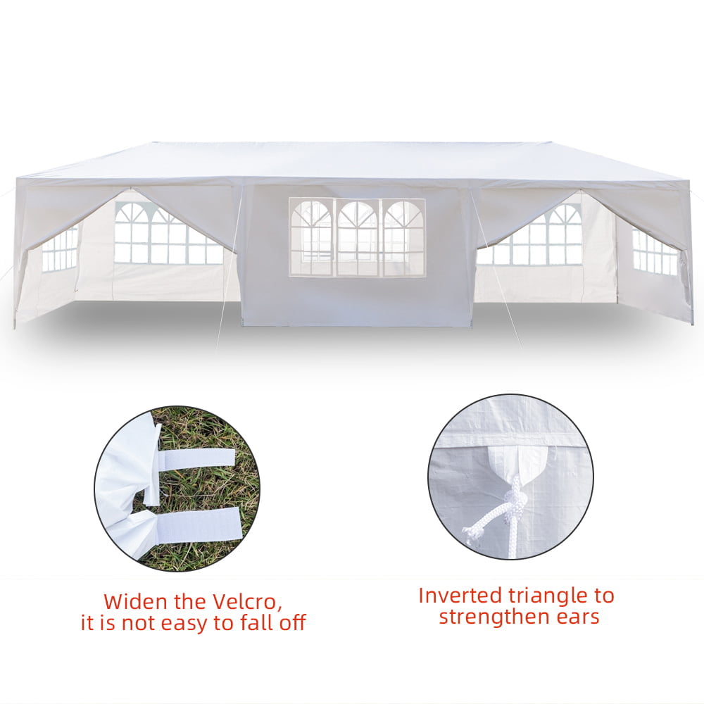 Ktaxon 10'x30' Upgraded 8 Sides Gazebo Canopy Outdoor Party Wedding Tent