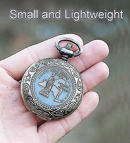 Vintage Pocket Compass  Classic Portable Compass For Hiking Outdoor Camping Motoring Boating Backpacking Survival Emergency