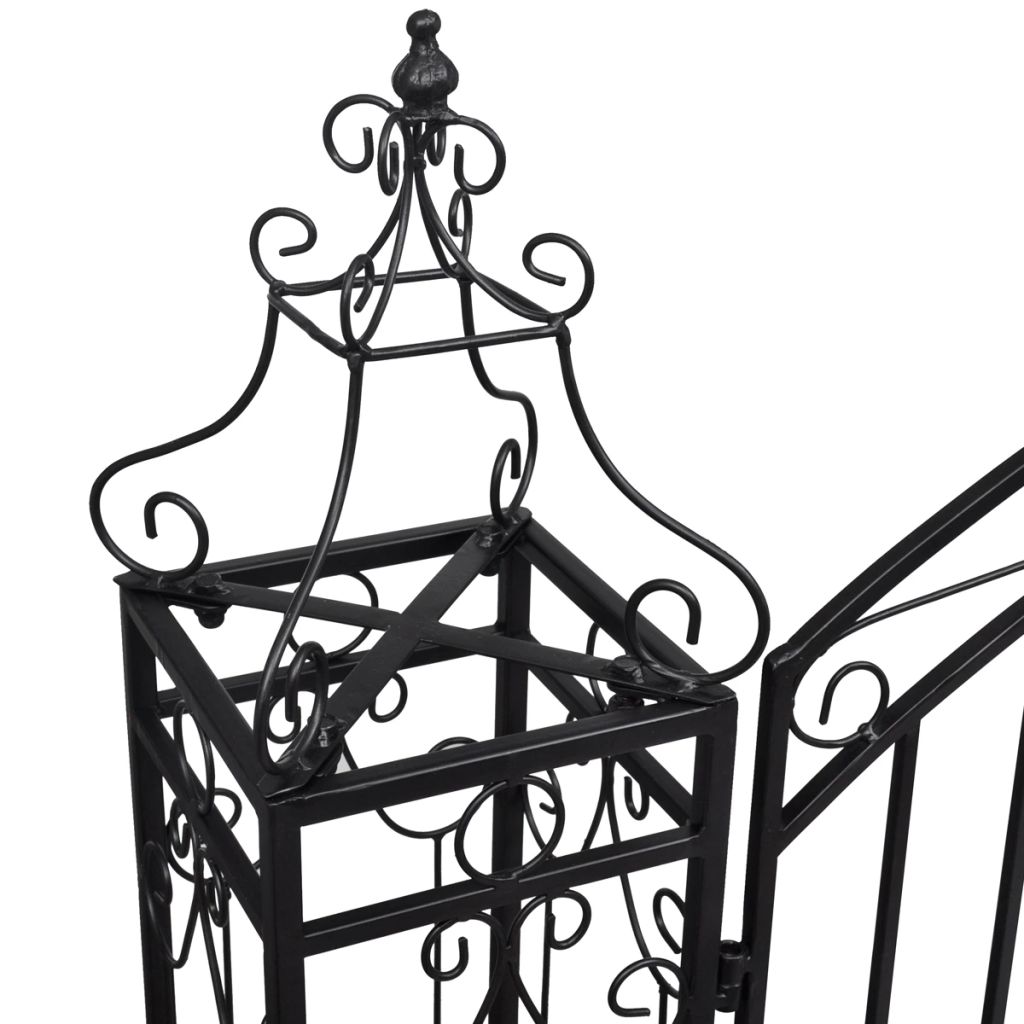 Outdoor Gate Inlife Entryway Archways Garden Arch Wrought Iron 4'x8