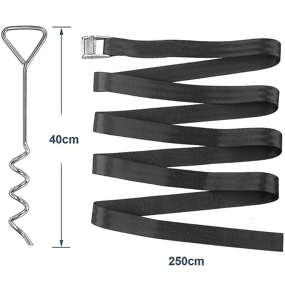 Duty Oline Anchor Kit Ground Anchor Stakes With Rope