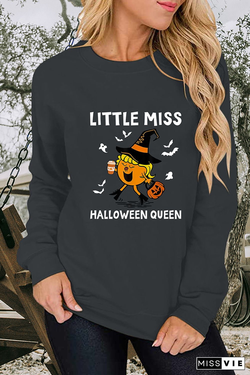 Retro Little Witch Pumpkin Halloween Nurse sweatshirt Wholesale