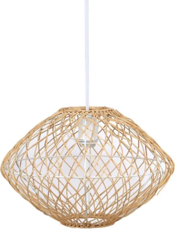 Nest Natural Rattan Shade Pendant Light