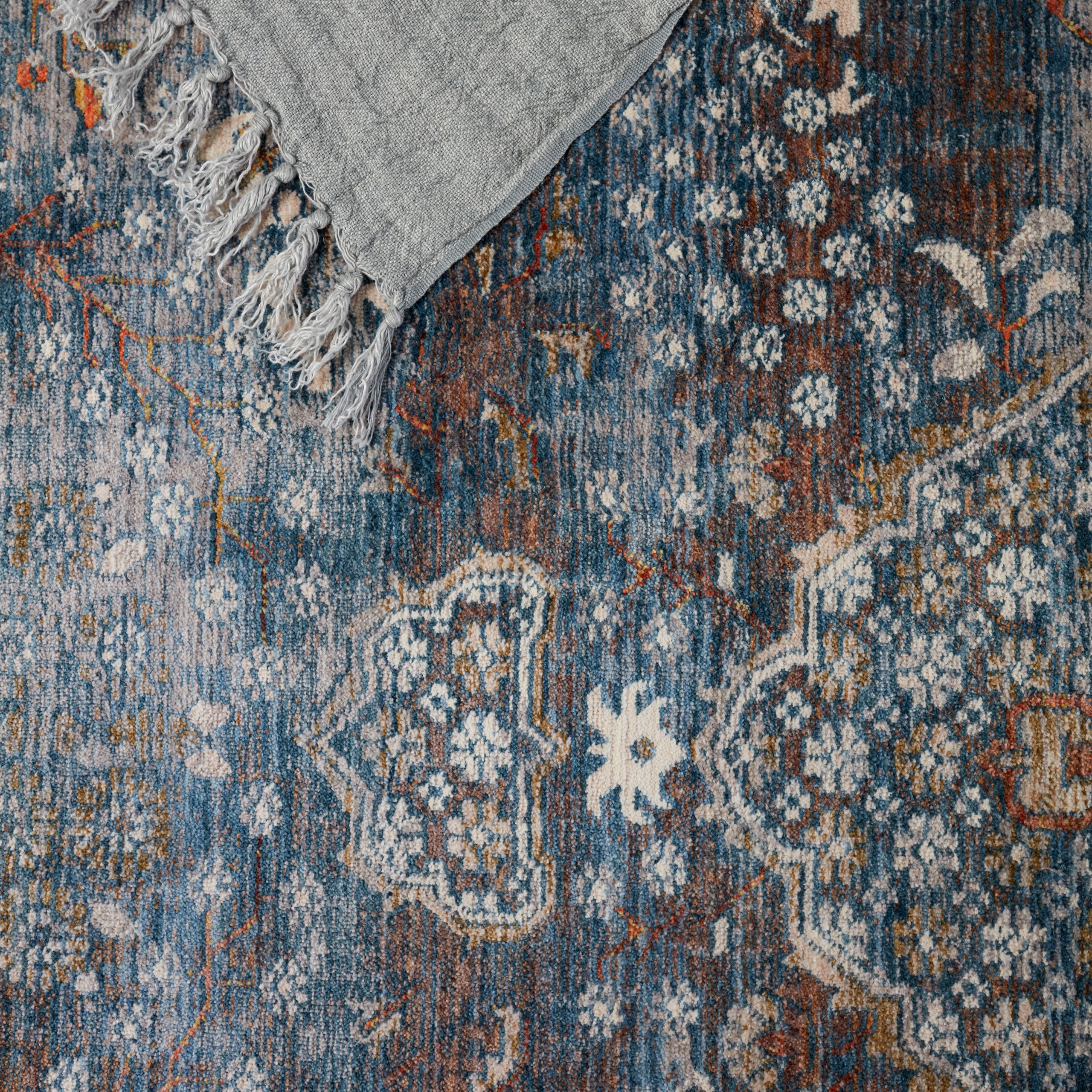 Terra Harkin Blue & Gray Rug