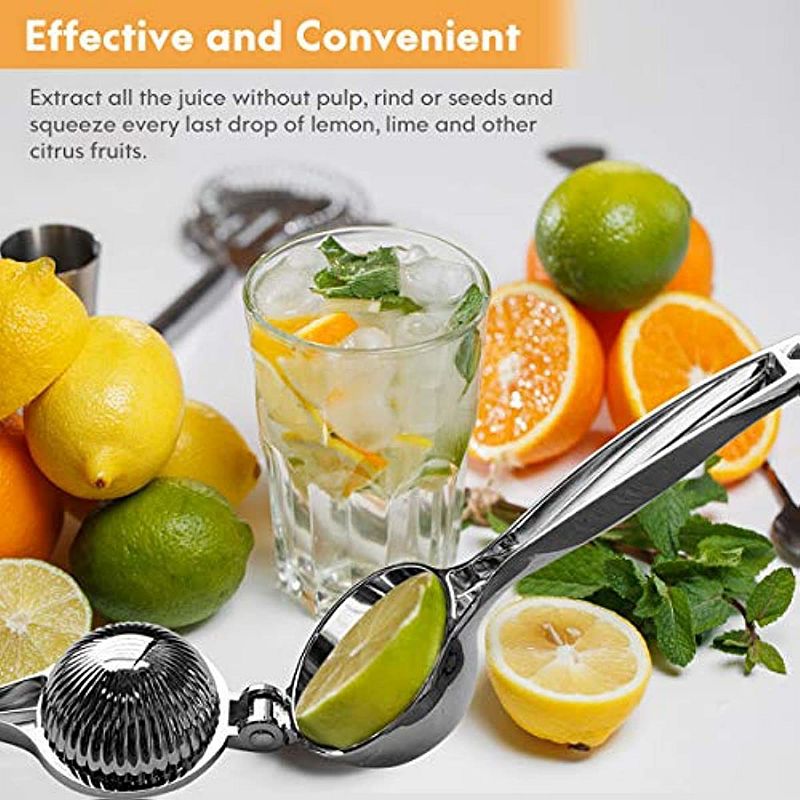 Lemon Squeezer， 2.76''， Effortless Use and Cleaning， Versatile Kitchen Tool