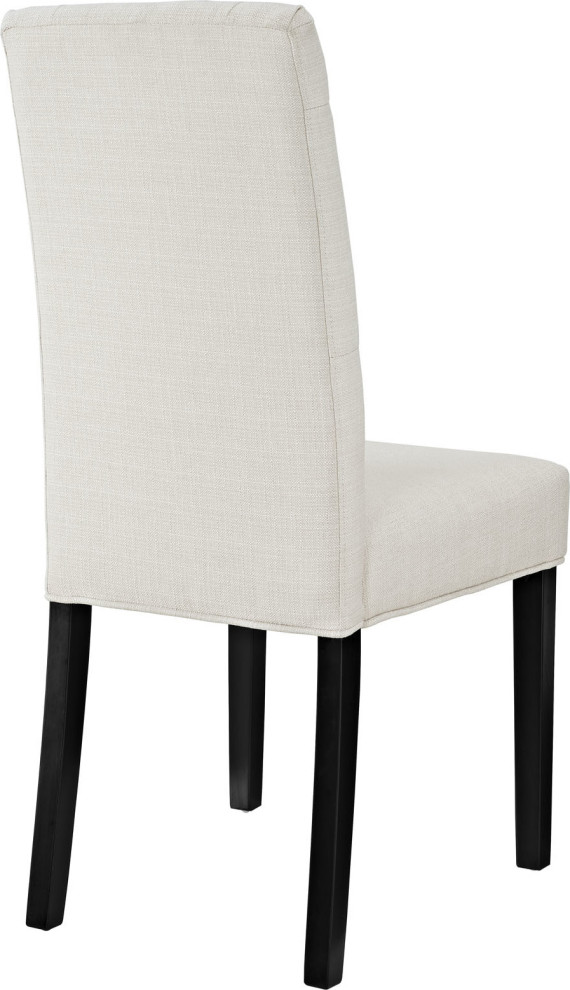Matlock Dining Fabric Side Chair   Transitional   Dining Chairs   by HedgeApple  Houzz