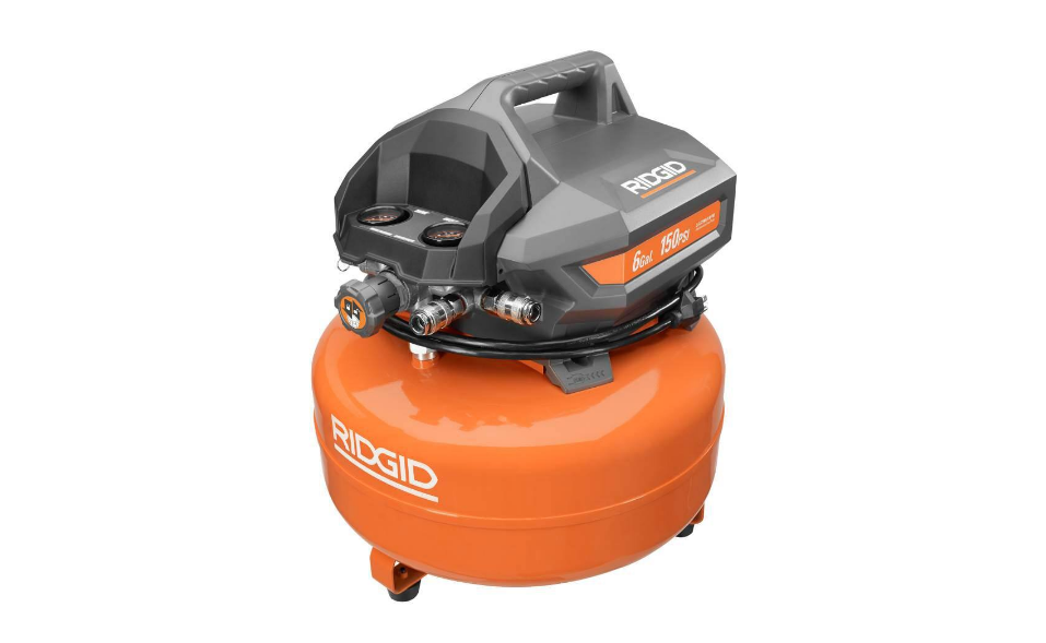 RIDGID OF60150HB 6 Gal. Portable Electric Pancake Air Compressor