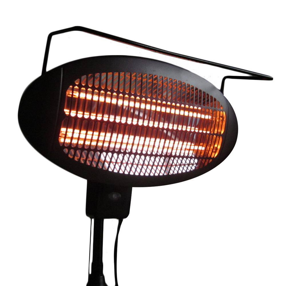 1500-watt Free Standing Infrared Electric Patio Heater HIL-1500DI