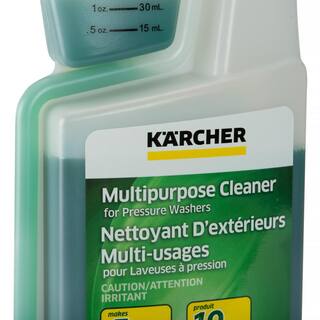 Karcher 1 qt. Multi-Purpose Pressure Washer Cleaning Detergent Soap Concentrate - Perfect for All Outdoor Surfaces 9.558-145.0