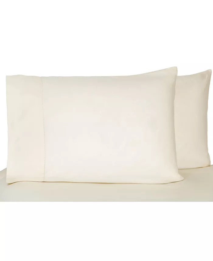 Belle Epoque 420 TC Supima Pillowcase Pair with Hem Stitch， Standard