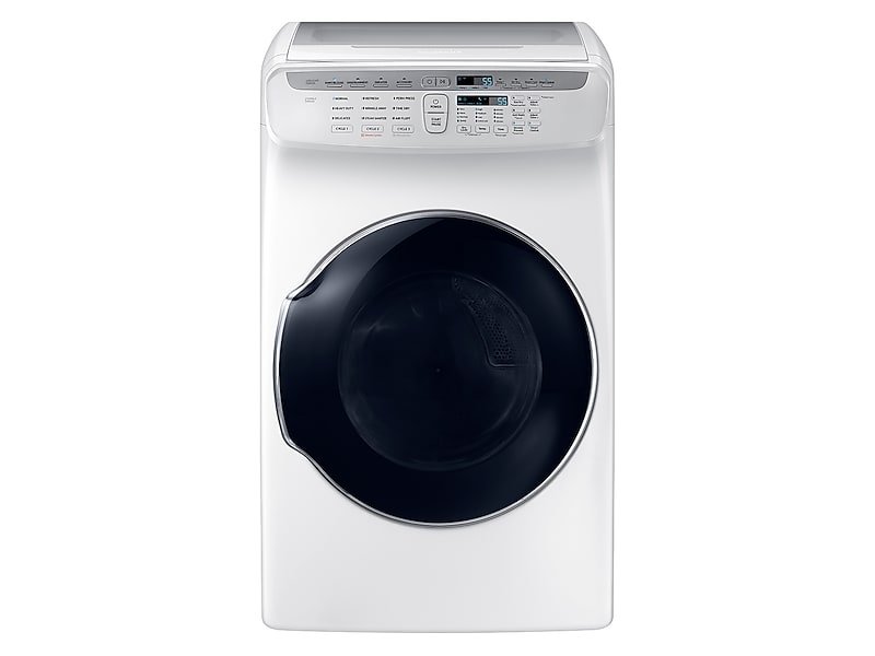 Samsung DVE55M9600W 7.5 Cu. Ft. Smart Electric Dryer With Flexdry™ In White