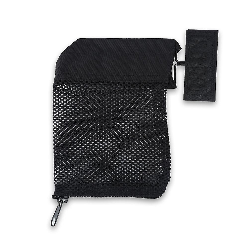 Zippered Bullet Catcher Rifle Gun Shell Holder Wrap Around Zipper Mesh Bag Accessory