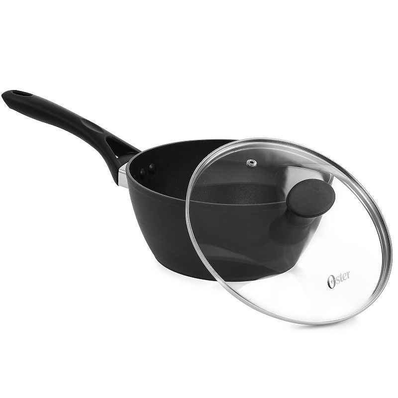 Oster Cocina 2.5 Quart Non-Stick Aluminum Saucepan with Lid