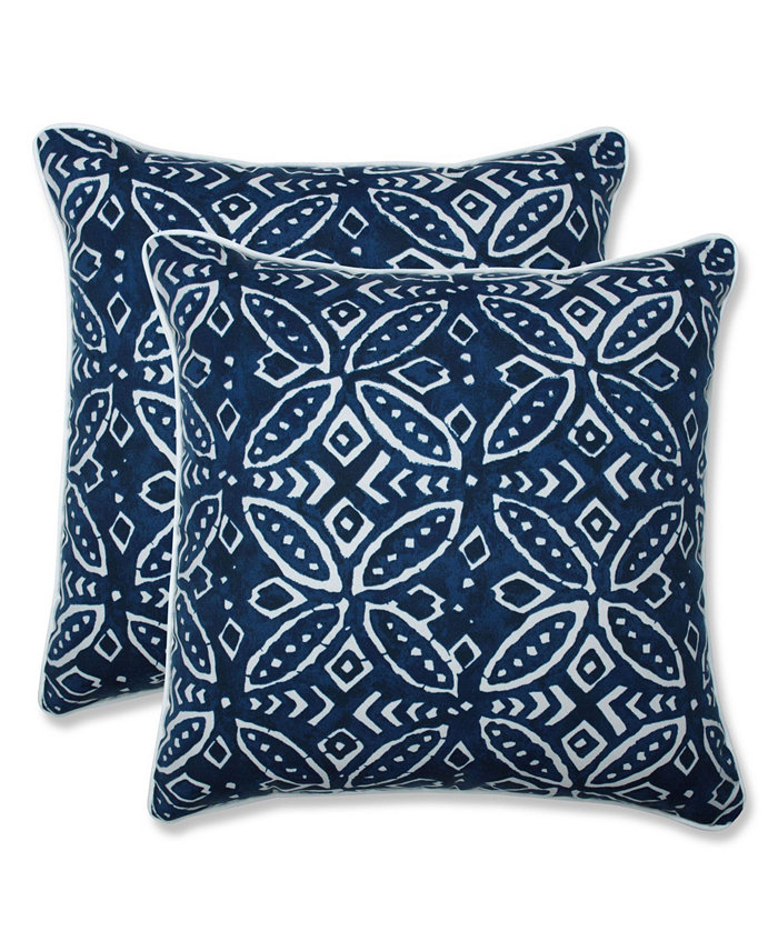 Pillow Perfect Merida 16 x 16 Outdoor Decorative Pillow 2-Pack