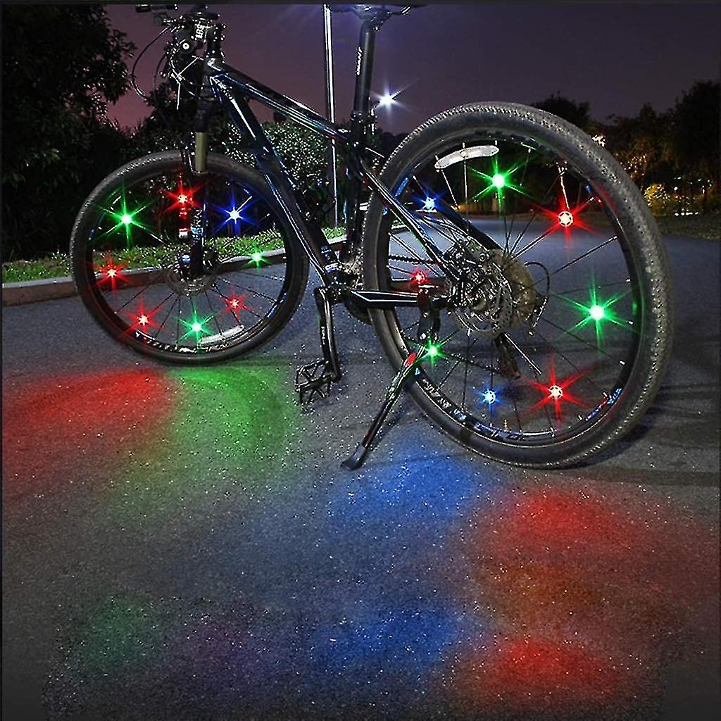 Led Bicycle Spoke Light， 6 Pieces Waterproof Bicycle Rim Lights