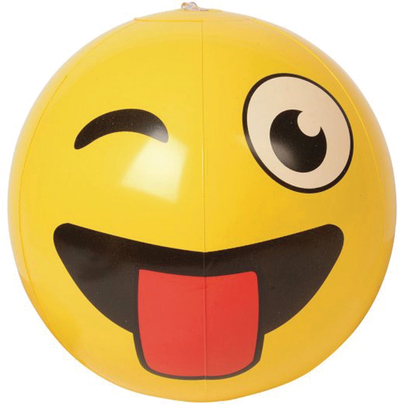 U. S. Toy Emoticon Assorted Inflate Balls 8-9 diam. Inflatable Toys， 12 Pack